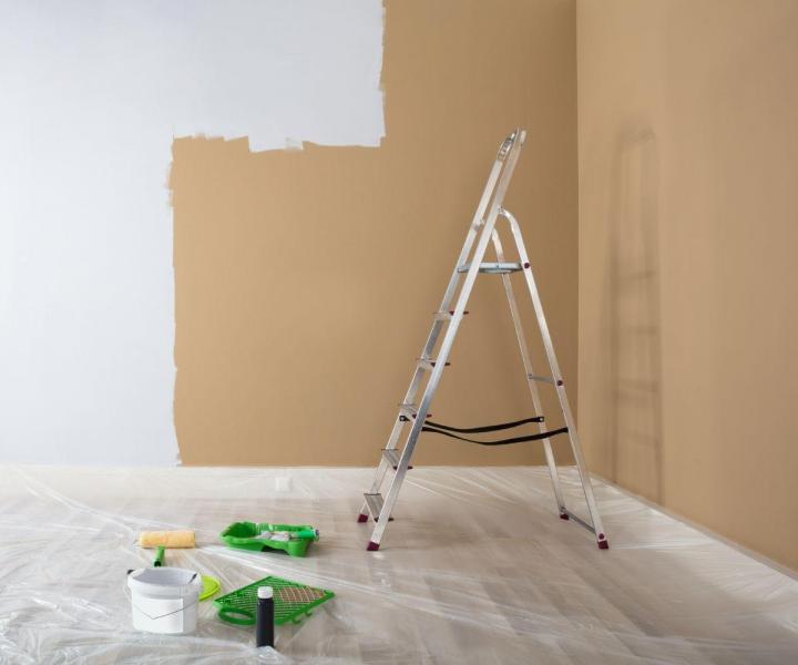 Travaux de peinture intérieure